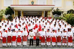 Umno ulang tahun ke-80, Istana Besar Johor, Ahmad Zahid Hamidi