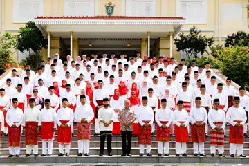 Umno ulang tahun ke-80, Istana Besar Johor, Ahmad Zahid Hamidi