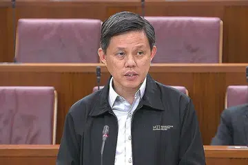 ADA GANGGUAN EKONOMI: Encik Chan berkata ketidaktentuan sejagat yang berlaku ketika ini tidak terhad kepada ketegangan antara Amerika Syarikat dengan China tetapi juga akibat Brexit dan Hongkong. - Foto GOV.SG