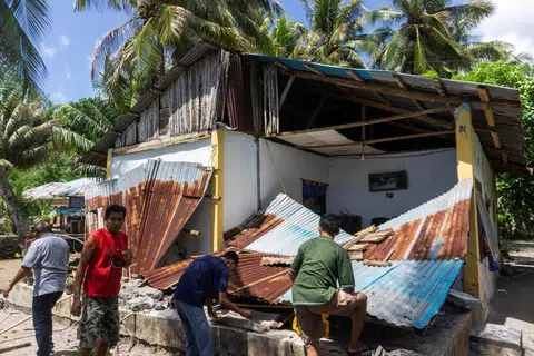 Philippines, Filipina, Manila, Mindanao, gempa bumi, earthquake, Ferdinand Marcos Jr., gantung sekolah, jabatan pendidikan