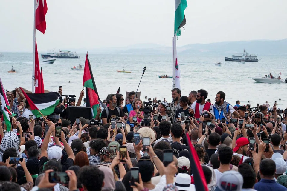 Greta Thunberg, Gaza, kemanusiaan