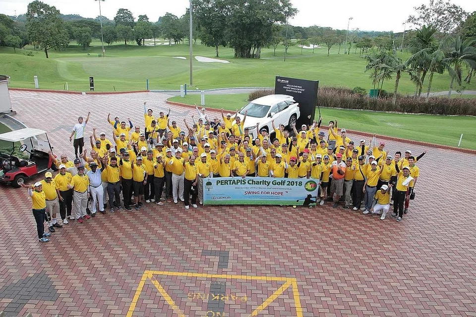 SUMBANGAN DERMA: Pertapis bertekad untuk menarik lebih ramai penderma melalui platform digital setelah pandemik Covid-19 mengehadkan akitiviti pengumpulan dana fizikal seperti acara golf amal. - Foto PERTAPIS
