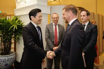 Michael Kretschmer, Lawrence Wong
