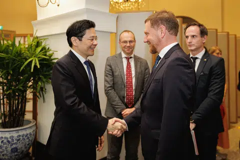 Michael Kretschmer, Lawrence Wong