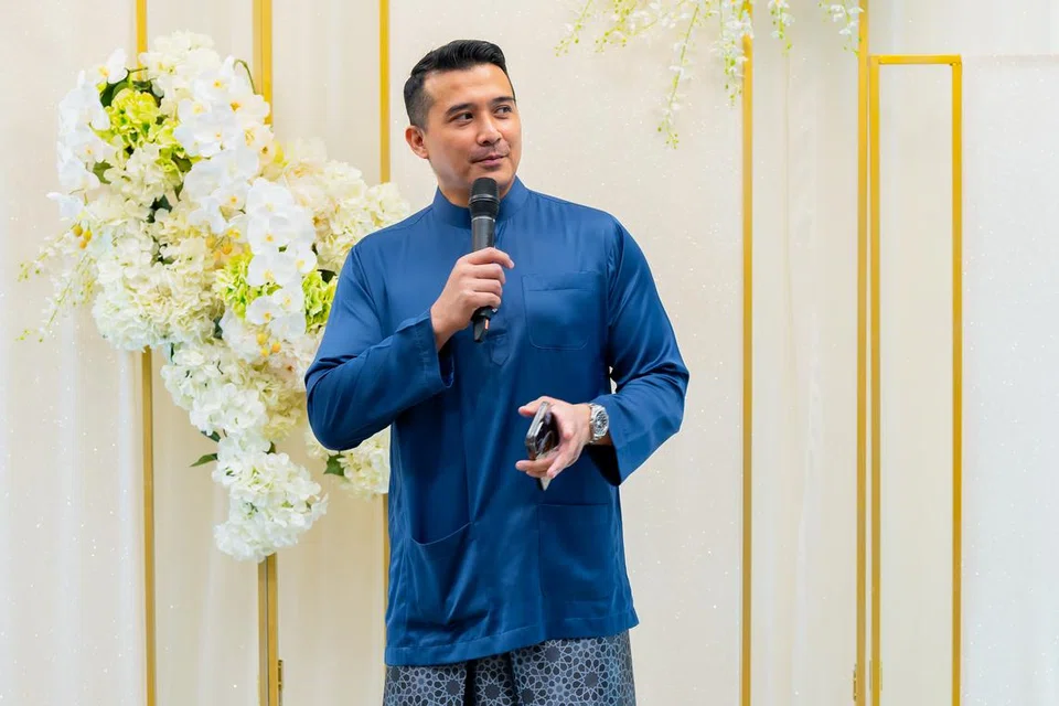Aaron Aziz turut hadir pada acara perasmian Celebraya yang diadakan di Ivory by Pu3 baru-baru ini.