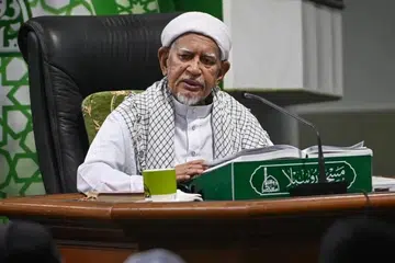 Presiden Parti Islam SeMalaysia (PAS), Tan Sri Abdul Hadi Awang. 