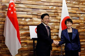 singapore, japan