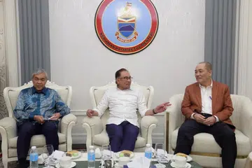 Pakatan Harapan, Gabungan Rakyat Sabah, Barisan Nasional, Datuk Seri Anwar Ibrahim, Datuk Seri Hajiji Noor, Datuk Seri Dr Ahmad Zahid Hamidi
