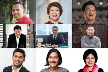 BAKAL NMP: (Atas, dari kiri) Naib Presiden NTUC dan Setiausaha Agung Kesatuan Pekerja Gas dan Kuasa (Upage), Encik Abdul Samad Abdul Wahab; Pengerusi SISTIC, Cik Janet Ang; Pengarah Sekretariat Persekutuan E-Sukan Global, Encik Mark Chay; (tengah, dari kiri) Pengarah Urusan Kumpulan GuocoLand Limited, Encik Cheng Hsing Yao; Profesor Universiti Pengurusan Singapura (SMU), Profesor Hoon Hian Teck; Profesor Universiti Nasional Singapura (NUS), Profesor Koh Lian Pin; (bawah, dari kiri) Rakan Kongsi di firma guaman Tang Thomas LLC, Encik Joshua Thomas Raj; Konsultan Bersekutu di Hospital Khoo Teck Puat, Dr Shahira Abdullah; dan Pengarah Klinikal Pusat Buah Dada Thomas, Dr Tan Yia Swam. - Foto-foto BH fail, KOH LIAN PIN, JOSHUA THOMAS RAJ, KTPH, SMU, THOMSON MEDICAL