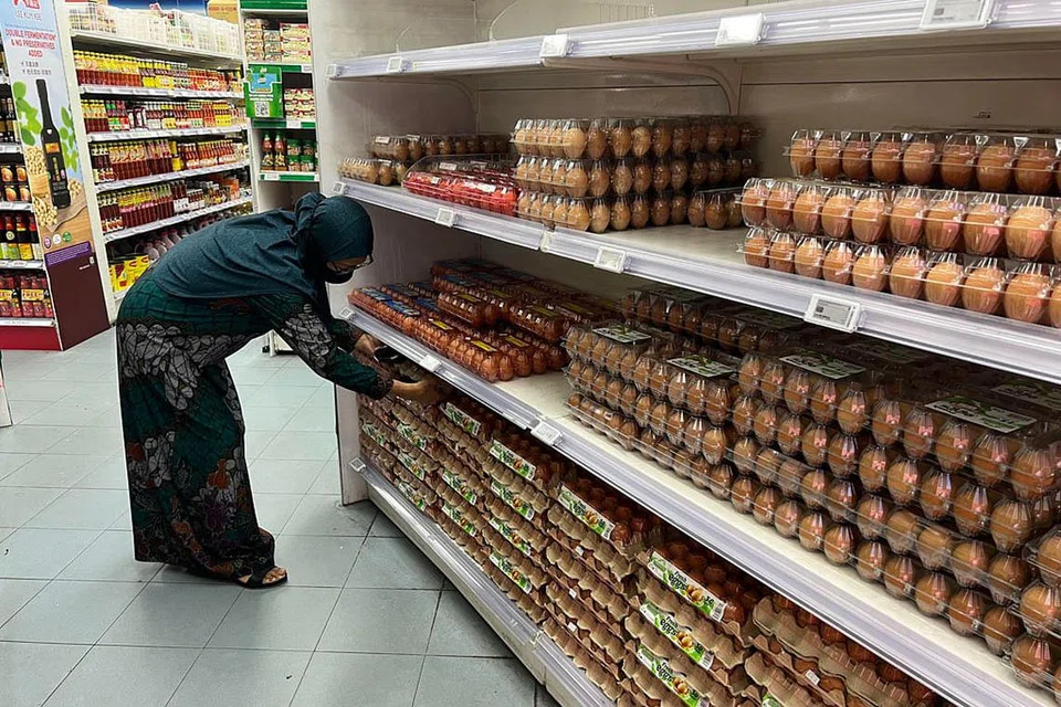 HARGA NAIK 30 PERATUS SEJAK 2021: Kenaikan harga telur diramalkan untuk tempoh jangka pendek, tetapi boleh kekal tinggi untuk sementara waktu sebelum stabil dan jatuh. - Foto BH oleh HAKIM YUSOF