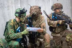 saf, amerika, tentera, latihan bersama