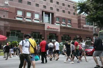 Kes di Takashimaya di Orchard Road itu melibatkan White Knights Security Services.