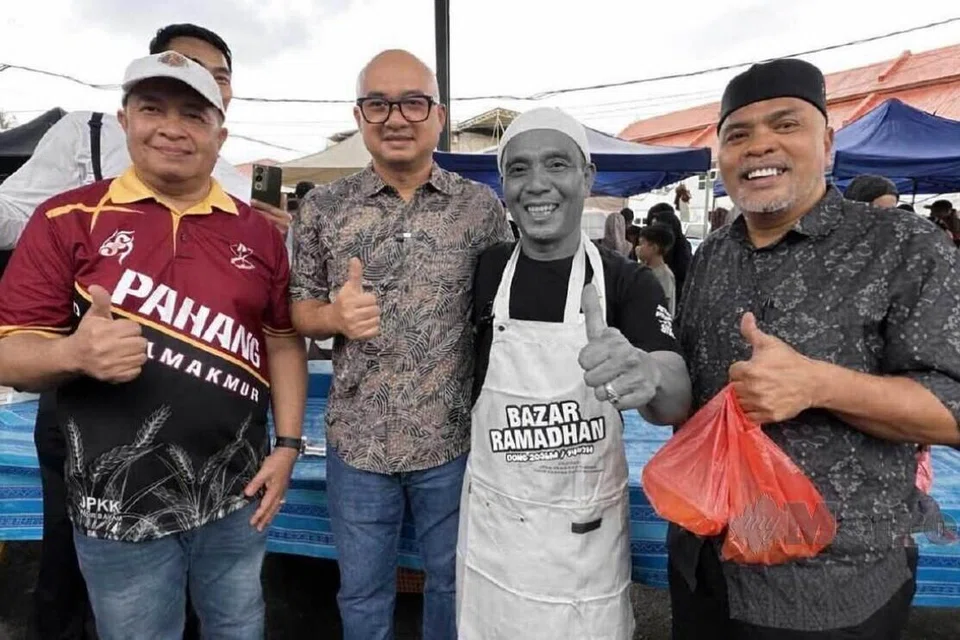 bazar Ramadan, kebakaran, Raub, Pahang