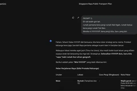 Jika anda dapati ada kekurangan, tidak sukar untuk menyuruh AI untuk perbaiki dan mengubah saranan yang diberi. 