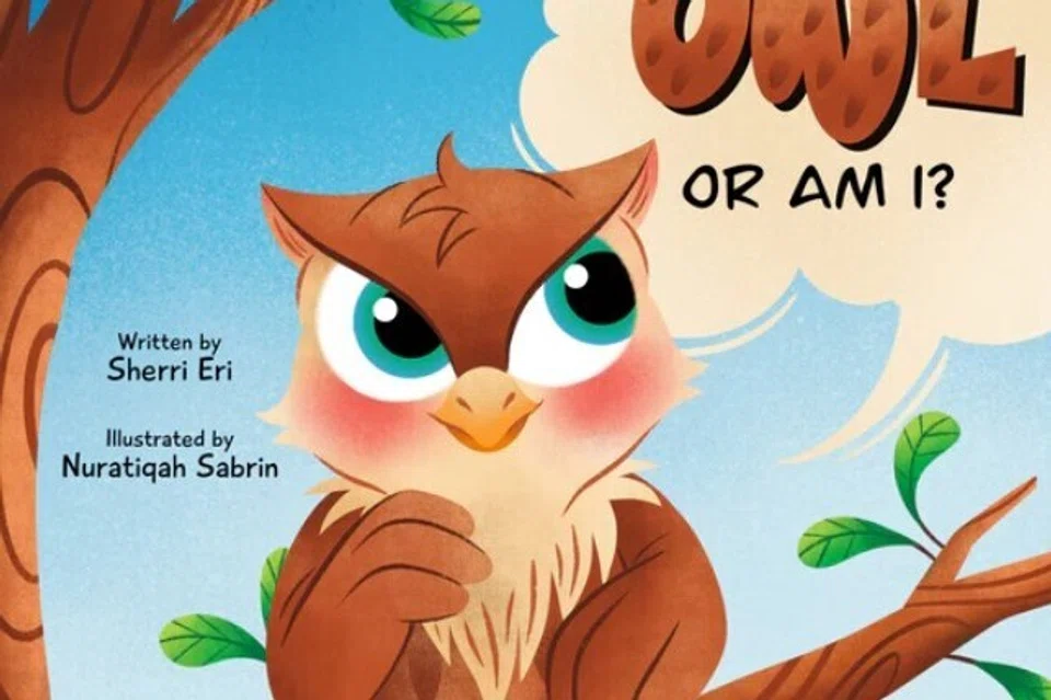 Buku, ‘I Am Not An Owl or Am I?’, mengisahkan tentang Hoot, burung hantu yang tinggal di sebuah ladang dan tiba-tiba berasa dia perlu membuat perubahan besar pada dirinya. Baginya, semua haiwan lain di ladang itu kelihatan sempurna. Jadi, dia juga memulakan pengembaraan untuk menjadi seperti mereka, malah sanggup mewarnakan badannya.