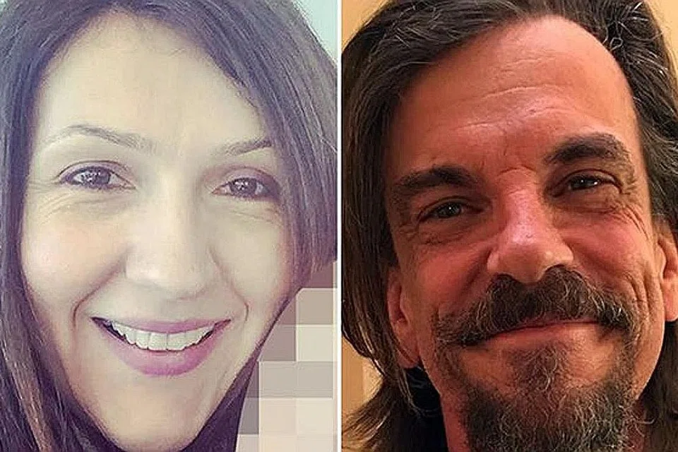 ANTARA TERKORBAN: Cik Aysha Frade dari Britain dan Encik Kurt W Cochran dan Amerika.