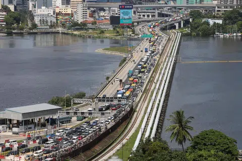 Singapore, kesalahan trafik, traffic offences, Woodlands Checkpoint