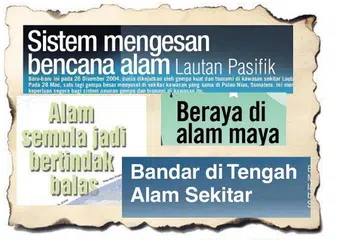 KERENCAMAN ALAM: Contoh penggunaan kekata alam.