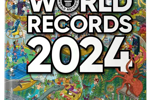 FAKTA MENARIK: Buku ‘Rekod Dunia Guinness 2024’ menampilkan 2,638 pencapaian luar biasa. Antaranya ialah Tommy, seekor lembu jantan Brown Swiss berusia 13 tahun di Massachusetts, Amerika Syarikat, yang memegang rekod sebagai lembu jantan paling tinggi dengan ketinggian 1.87 meter.