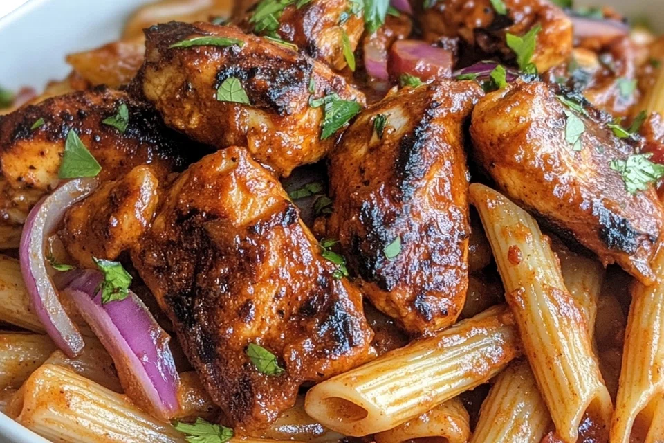 ‘Pasta Tandoori Chicken’ merupakan antara hidangan kegemaran, pemilik, Sheikh Ali Redha. 