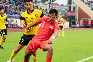 Singapura hanya mampu mengumpul 5 mata dalam empat perlawanan. 