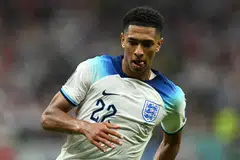 PERANAN UTAMA: Tunggak midfield dan bakat muda England, Jude Bellingham, semasa beraksi dalam Piala Dunia 2022 di Qatar.