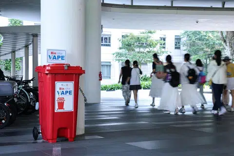 vape, e-rokok, tong buang vape 
