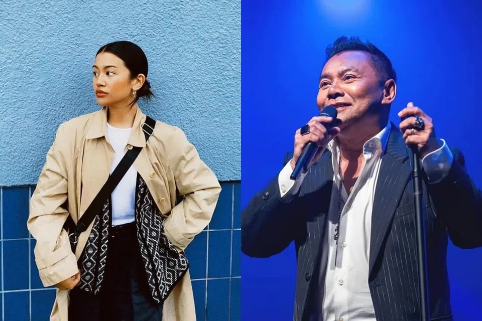 Timur Gabriel (kiri) berkongsi tentang hubungannya dengan bapanya, Datuk Zainal Abidin, yang tidak pernah aman, dalam podcast ‘Head Over Heels’.