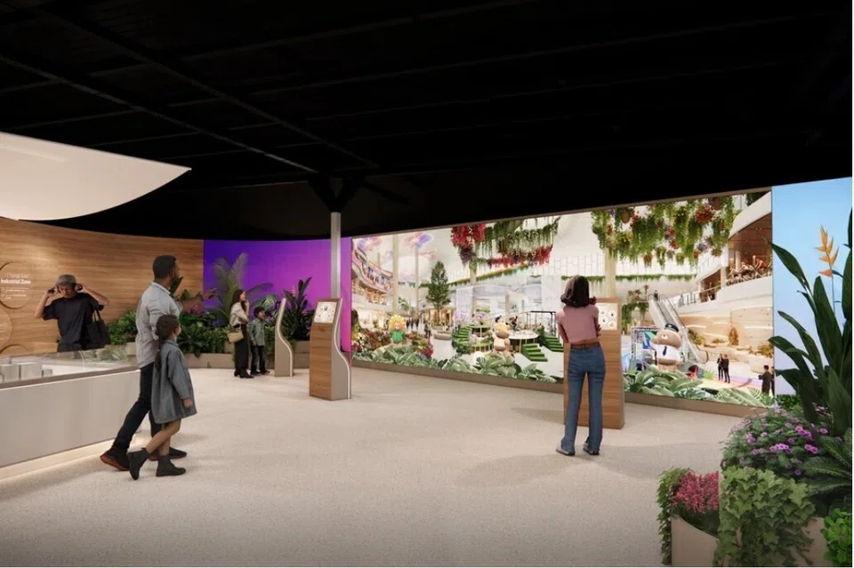 T5 in the making, pameran, lapangan terbang changi 