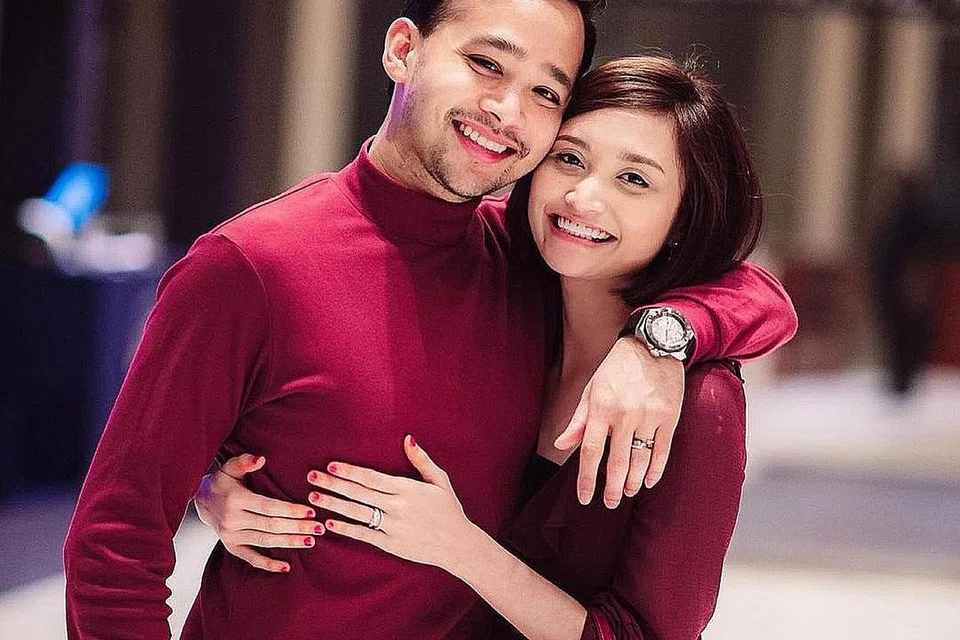 DISAHKAN SUMBER: Pasangan selebriti Ayda Jebat dan Nabil Mahir dikhabarkan sudah mendapat berita gembira dengan Ayda dikatakan sedang hamil. - Foto iNSTAGRAM AYDA JEBAT
