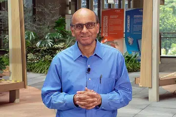 Menteri Kanan, Encik Tharman Shanmugaratnam.