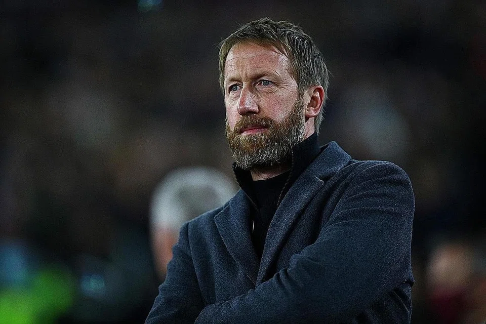 GRAHAM POTTER: Pasukannya gagal menang dalam 12 perlawanan terakhir. - Foto REUTERS