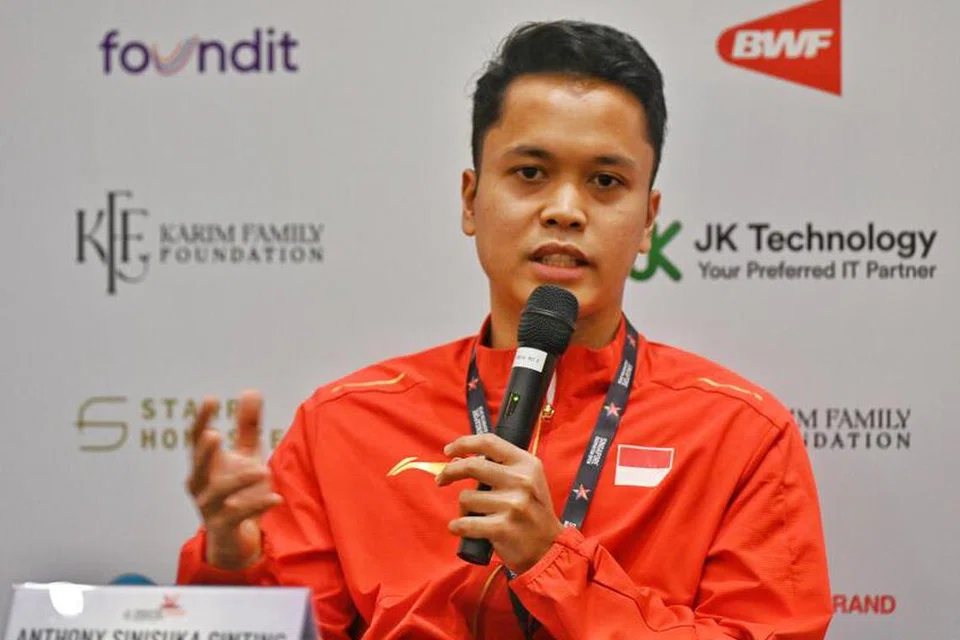 Pemain nombor tujuh dunia Indonesia, Anthony Ginting, telah memenangi Terbuka Badminton Singapura sebanyak dua kali. 