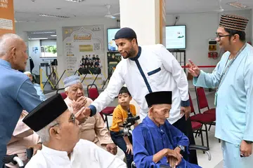 Pengarah dan Pembimbing Rohani Kehidupan Pelajar di Universiti Duke dan Presiden Persatuan Pembimbing Rohani Muslim (Amerika Syarikat), Dr Joshua Salaam, Masjid Al-Muttaqin, Pengerusi Eksekutif, Mohd Fairus Abdul Manaf, chaplaincy.