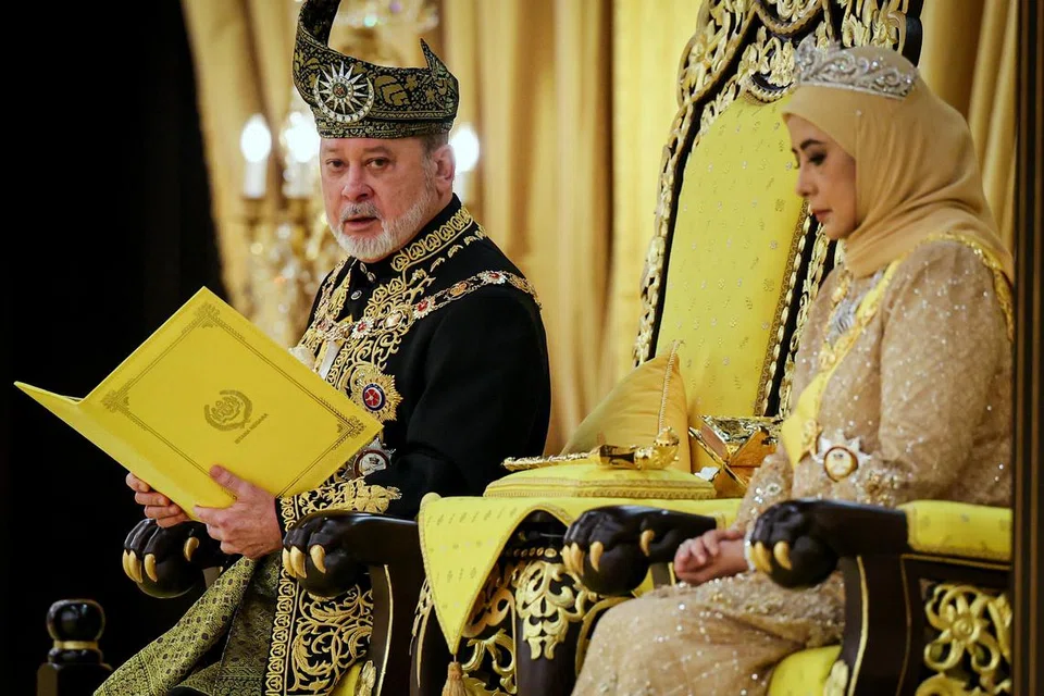 Yang di-Pertuan Agong Sultan Ibrahim berkenan melafazkan Titah Diraja pada Istiadat Pertabalan Yang di-Pertuan Agong ke-17 di Istana Negara pada 20 Julai. Beliau diiringi Raja Permaisuri Agong Raja Zarith Sofiah.