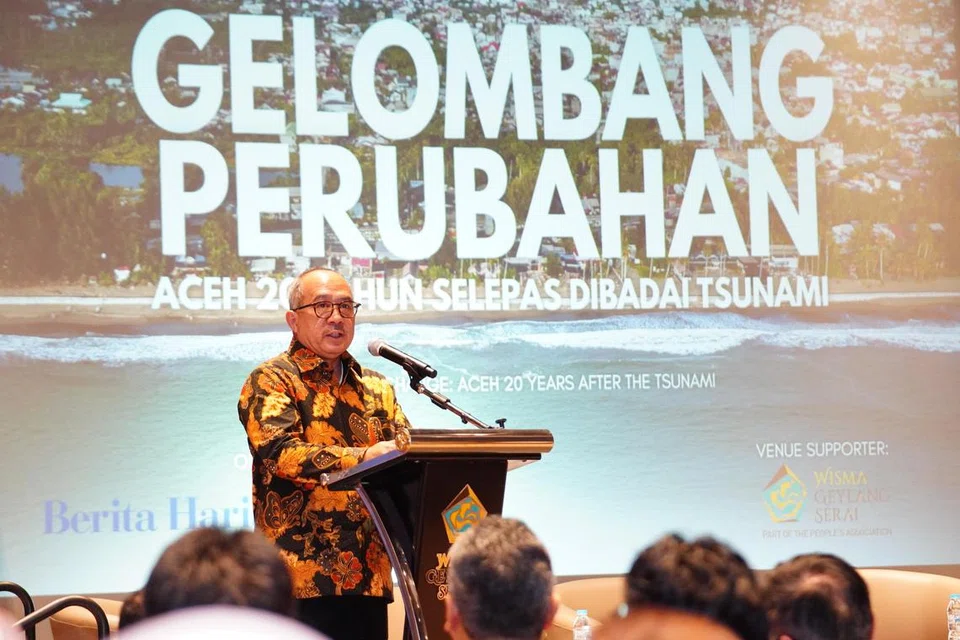 Duta Besar Indonesia ke Singapura, Encik Suryo Pratomo, berkongsi bahawa pengalaman Aceh sepanjang 20 tahun sejak tsunami melanda mengingatkan dunia kepada pentingnya bersiap sedia dalam menghadapi bencana, perlunya sokongan masyarakat dan perpaduan antarabangsa.