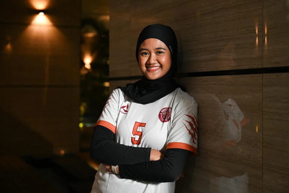Cik Sidrah Sriwaluya, 23 tahun, menyertai pertandingan Hyrox buat julung-julung kalinya.  