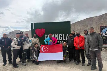 ekspedisi motosikal singapura, takluki himalaya, hari kebangsaan singapura