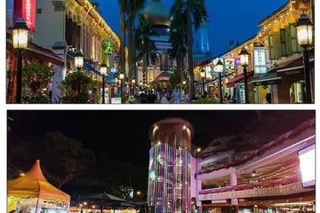 KESELAMATAN MASIH PERLU DIJAGA: Pengunjung yang ke bazar Pengalaman Membeli-belah Hari Raya Geylang Serai di Wisma Geyalng Serai serta Souk Ramadan di Kampong Glam dinasihatkan untuk mematuhi Langkah Pengurusan Selamat bagi menjaga keselamatan dan kesejahteraan semua. 