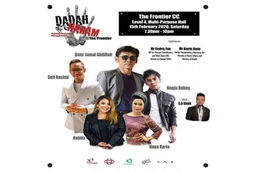 Artis turun padang lagi, sebar mesej bahaya dadah