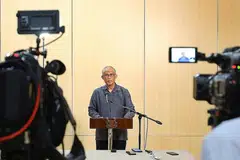 RUMUS HASIL DIALOG: Menteri Bertanggungjawab bagi Ehwal Masyarakat Islam Masagos Zulkifli Masagos Mohamad menemui media selepas menyertai dialog antara Perdana Menteri Lee Hsien Loong dengan pemimpin masyarakat. - Foto MCI