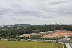 KESILAPAN: Siasatan sedang dijalankan setelah sebahagian kawasan hutan Kranji yang diperuntuk bagi projek Taman Inovasi Agro-Makanan ditebang, meski kajian dasar kepelbagaian bio bagi kawasan itu masih dijalankan pihak berkuasa. - Foto ZAOBAO