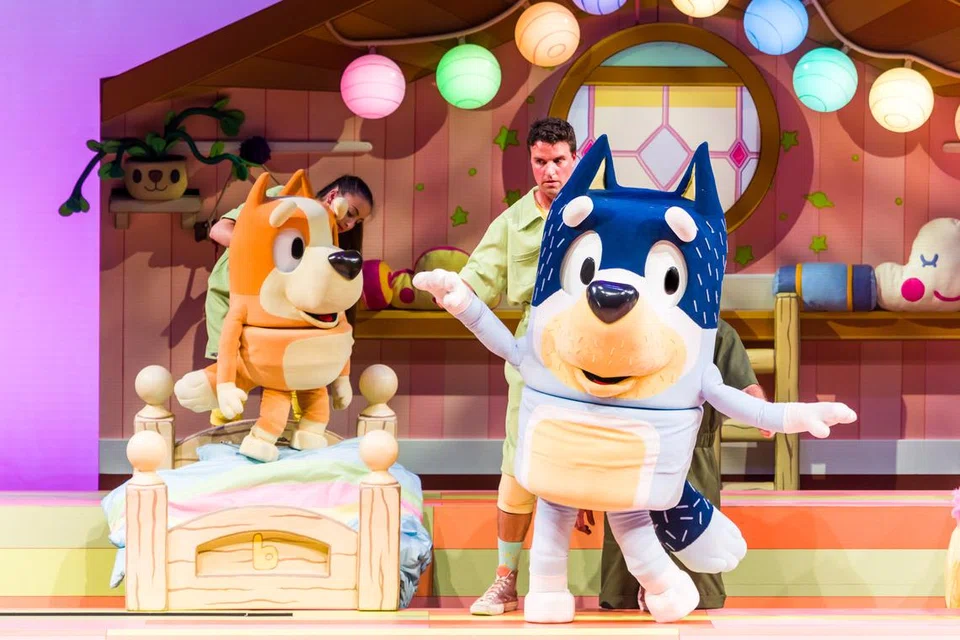 Pementasan, ‘Bluey’s Big Play’, di Marina Bay Sands Theatre berlangsung dari 13 hingga 23 Jun. 