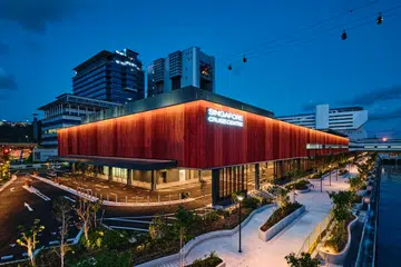 Harbourfront Avenue, terminal feri baharu, jadual, Pusat Kapal Persiaran Singapura