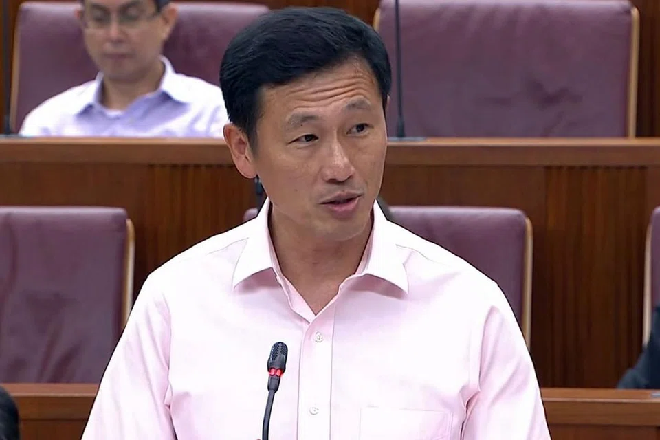 BERI PENJELASAN: Encik Ong Ye Kung berkata Rang Undang-Undang Perlindungan Daripada Kepalsuan dan Manipulasi Dalam Talian (Pofma) hanya akan berkuat kuasa sekiranya penyelidikan menggunakan data dan pemerhatian palsu yang menghalang wacana umum. - Foto GOV.SG