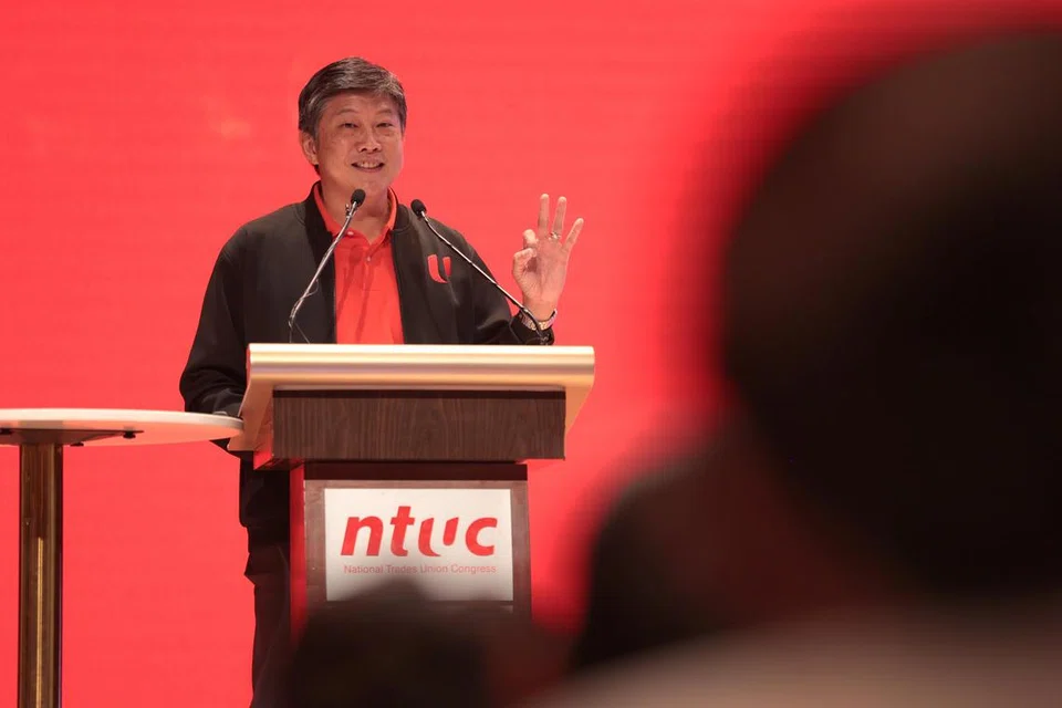 Setiausaha Agung Kongres Kesatuan Sekerja Kebangsaan (NTUC), Encik Ng Chee Meng.