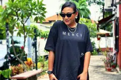 TIMBA ILMU: Fazlyna Aziz menganggap amanah sebagai pengacara dan pelakon memberi ruang untuknya menimba ilmu seni dan pengalaman baru termasuk belajar daripada peserta cilik program ‘Ai, Ai, Cef!’.