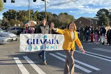 Ghazala Hashmi, Virginia, first muslim lady