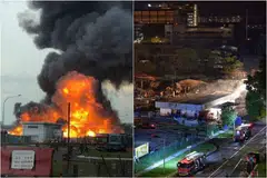 1 maut, 2 cedera dalam kebakaran kilang LPG di Jurong