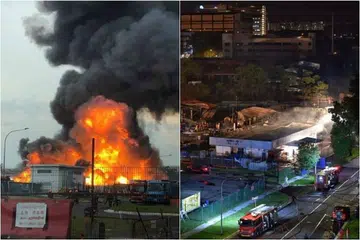 1 maut, 2 cedera dalam kebakaran kilang LPG di Jurong